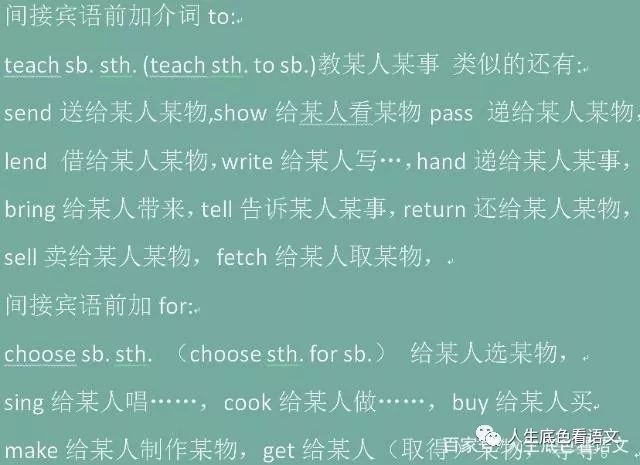 初中英语 常用常考动词和短语惯用法分类归纳