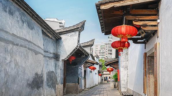 福州三坊七巷福建地区代表性的传统民居建筑