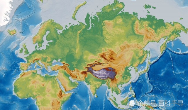 打开腾讯新闻,查看更多图片 >亚洲地形复杂,总体地势中部高四周低
