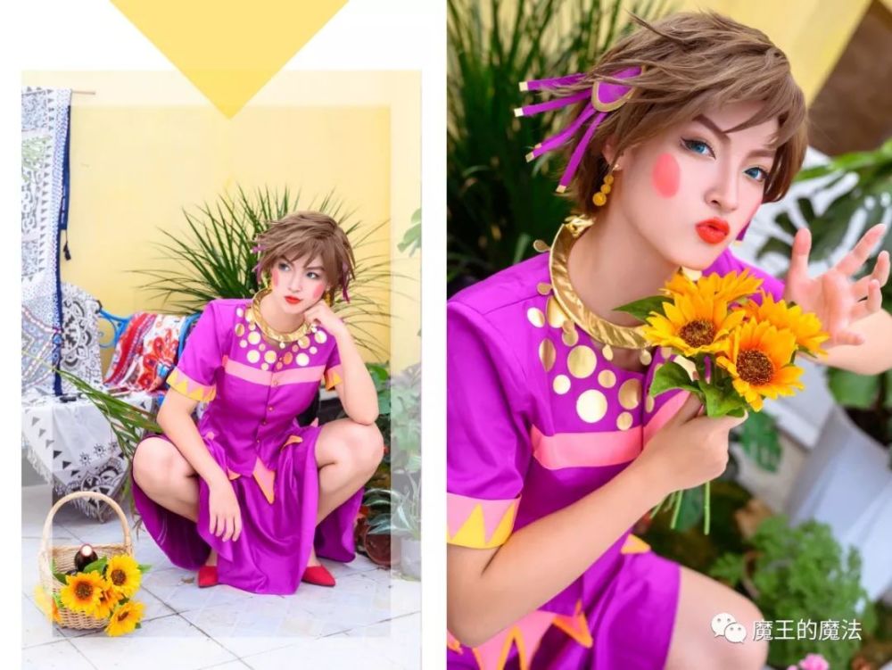 cos赏析|jojo的奇妙冒险 战斗潮流 龙舌兰姑娘