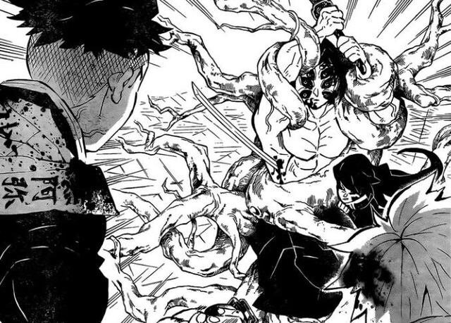 鬼灭之刃174 黑死牟被鬼化玄弥重创 日呼剑士身份大曝光