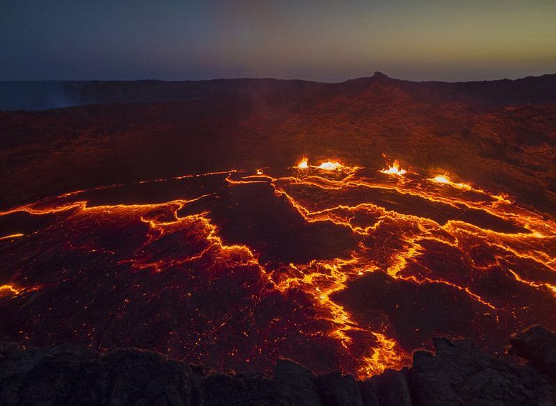 這裡被稱為地獄之門地球上最像外星的地方最高溫度62度