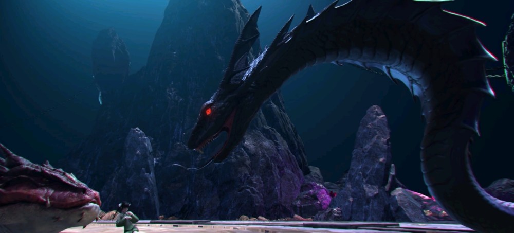 只是青鳞身份特殊(体内含有远古九头天蛇的灵魂),绿蛮只是将她带回去