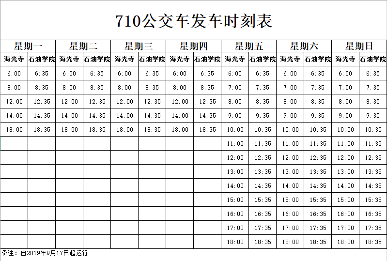 710改道通知
