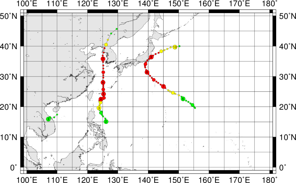 9月至今我国确定 空台 历史少见 16号台风琵琶会登陆吗