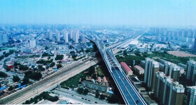 廊坊这一座大型立交桥建设提速