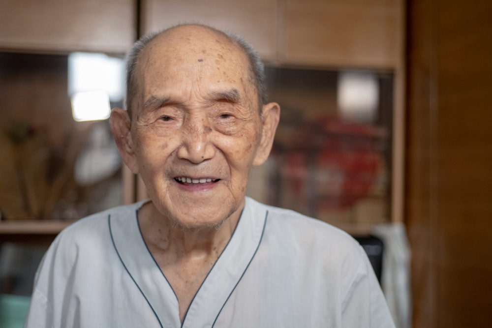 索凤翔:101岁老人,规律生活始终如一