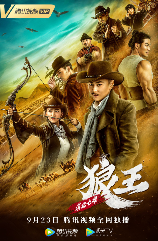 大漠中七匹狼行走于世,与西部土匪斗智斗勇除暴安良,西北硬派武打展现