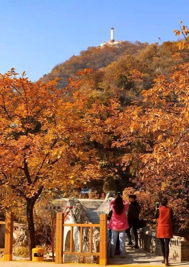 狼牙山镇|北京180公里处，有座英雄的山，这里风景美如画，秋色醉人！