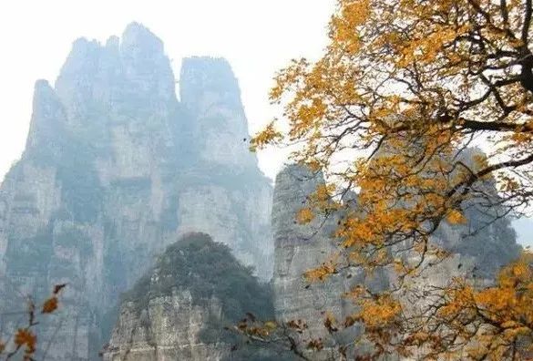 狼牙山镇|北京180公里处，有座英雄的山，这里风景美如画，秋色醉人！