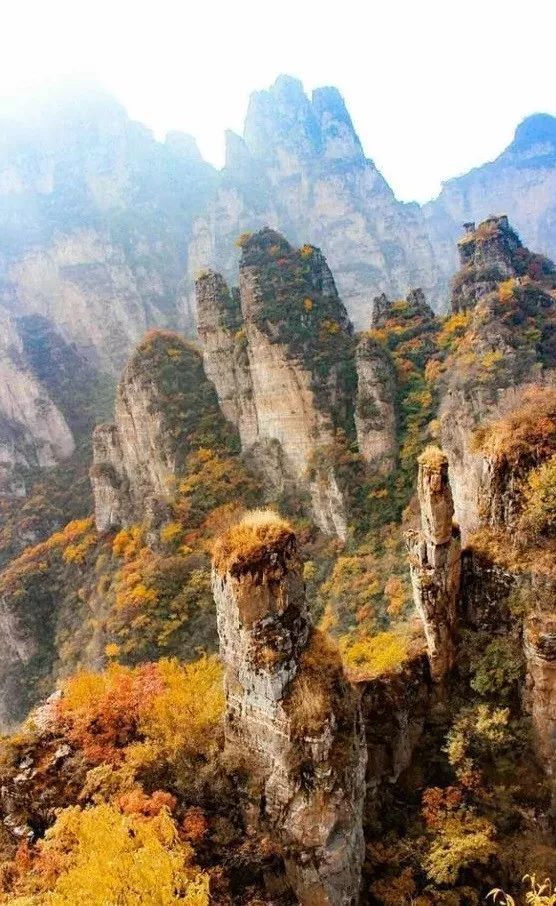 狼牙山镇|北京180公里处，有座英雄的山，这里风景美如画，秋色醉人！