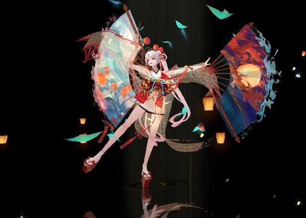 阴阳师不知火新皮肤曝光,肿得像穿了花棉袄,还敢卖128?