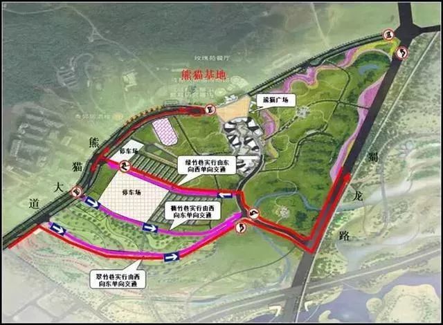 日前,从成都公交集团了解到,为配合熊猫广场建设施工,熊猫大道将截断