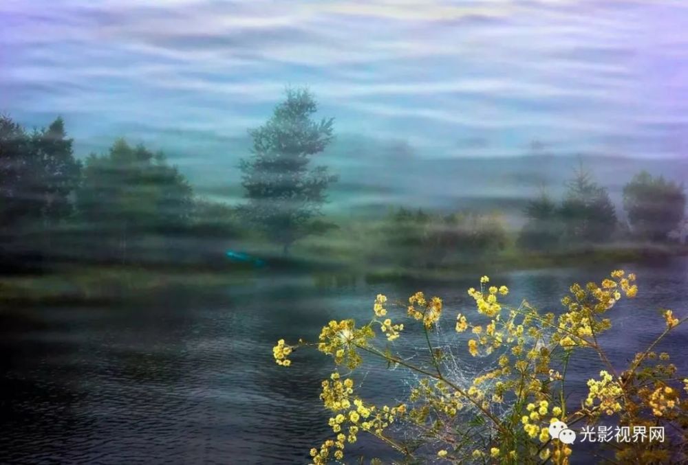 晨雾唯美意境让人陶醉