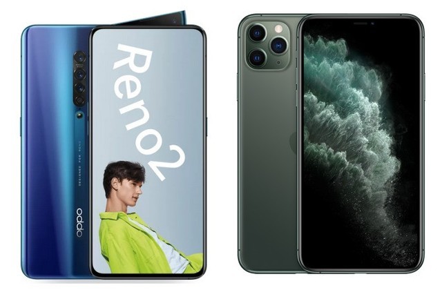 雙防抖/虛化/極夜 oppo reno2三大招硬剛蘋果