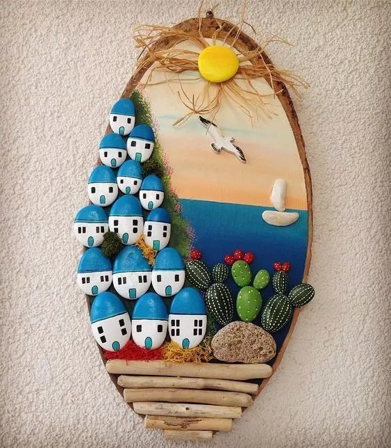 捡来的石头可以这样玩,太有创意了