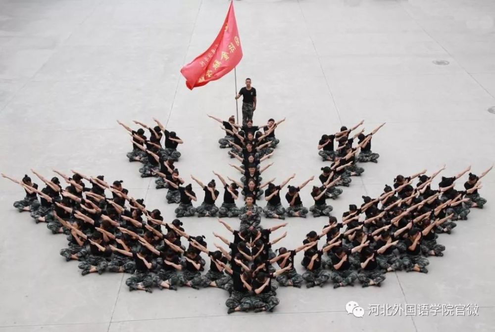 2020级本科新生军训创意连队大片来袭,先睹为快!