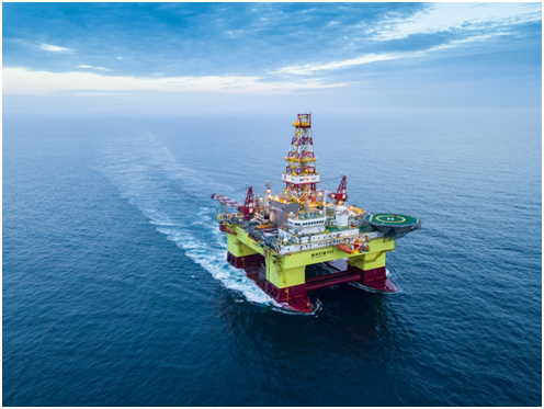 深水半潜式钻井平台海洋石油982