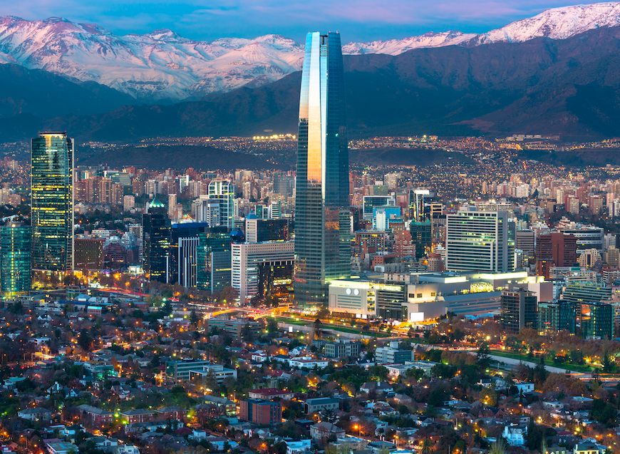 而作为南美洲最发达的首都城市之一,智利圣地亚哥(santiago de chile)