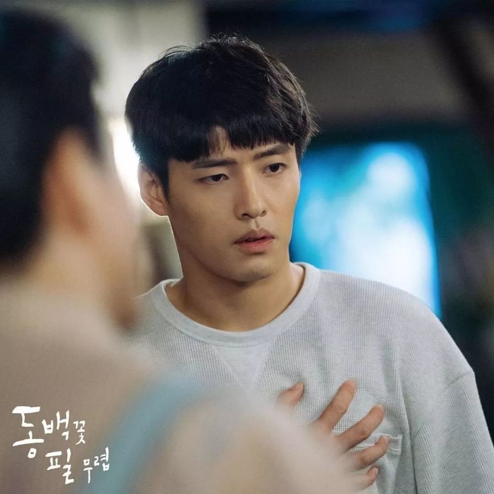 山茶花盛开时要吃点花生再走吗姜河那山上花开