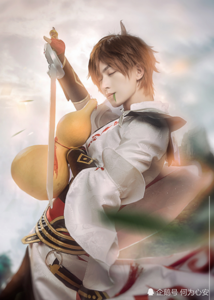 本以为鹿晗cos的李白无敌了直到看到他这才是原版