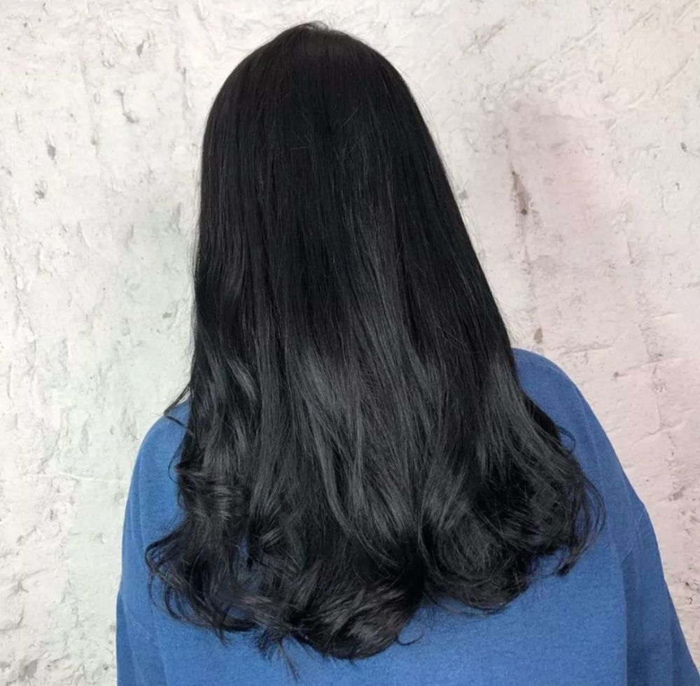 适合第一次烫发的妹子"发尾烫"