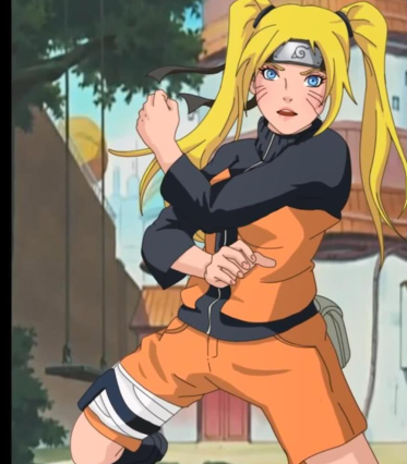 当火影角色都女性化,鸣人萌妹,佐助单纯,而她女神一枚!