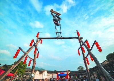 近日,诏安县官陂镇凤狮村乡村旅游特色村项目启动.