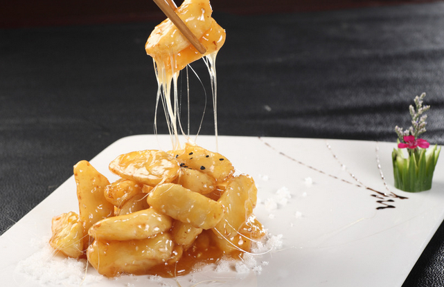 拔丝山药,美味又营养,现在学会也不晚