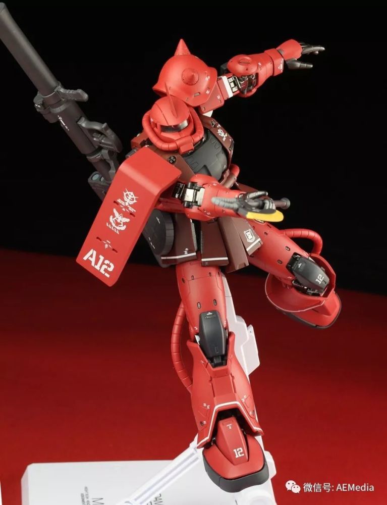 f.f.metal composite ms-06s 夏亞專用扎古ii:超絕可動鐵三紅!