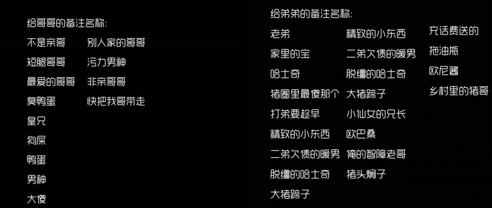 最新 备注名称 出炉 身边的朋友都在用 不可以落后呦