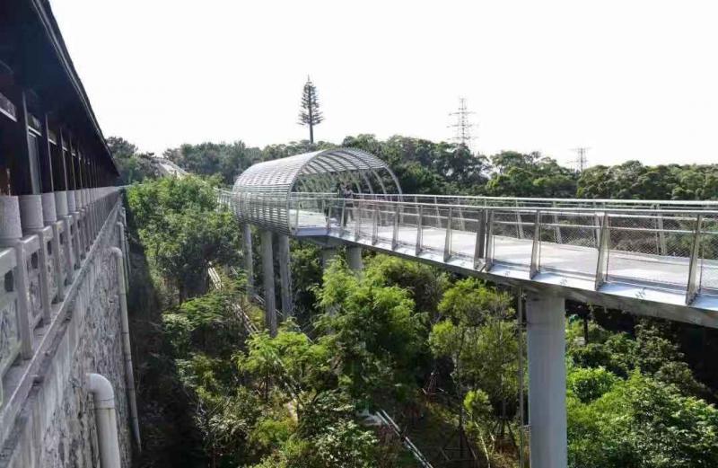 厦门23公里"空中走廊"主线基本贯通 手机可记录公里数