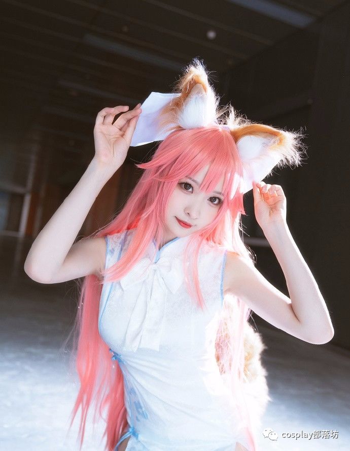 cos旗袍saber漫展场照