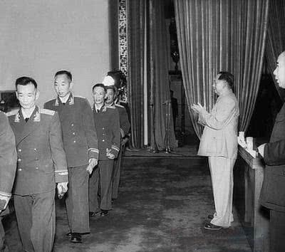 1955年授衔仪式(历史照片)