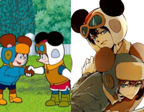 当动漫人物拟人后舒克贝塔颜值高看到蓝兔我恋爱了