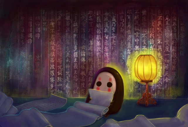 萌版无脸男壁纸,太可爱了吧!