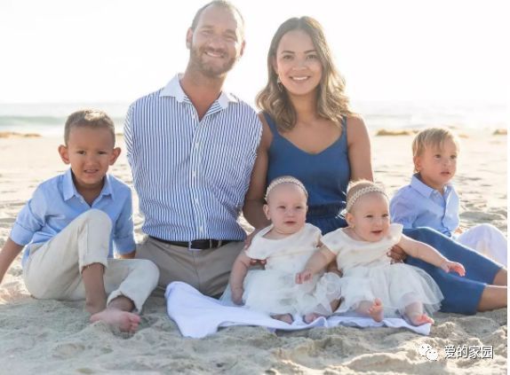 生命中的奇迹 | 尼克胡哲最新家庭照,好温馨!