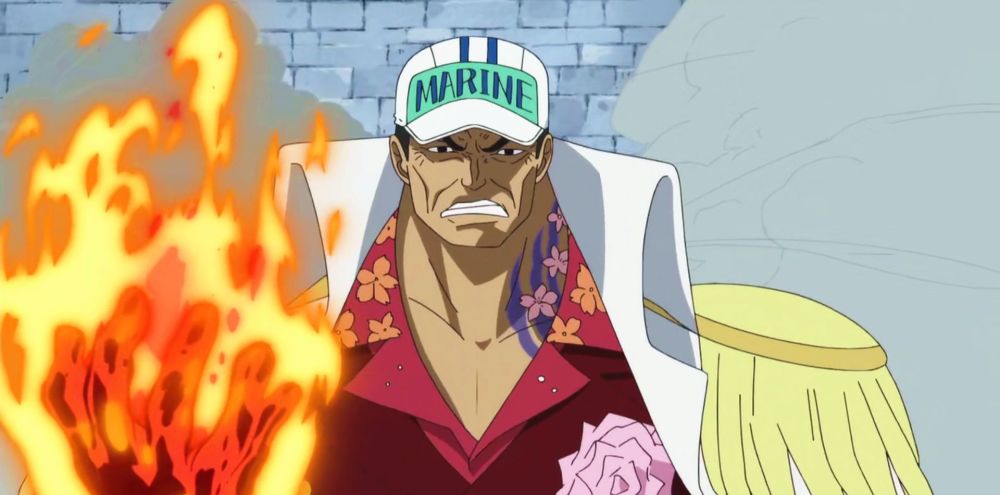 海贼王:卡普让战国按住自己,不然就要杀了赤犬,他有这个实力吗