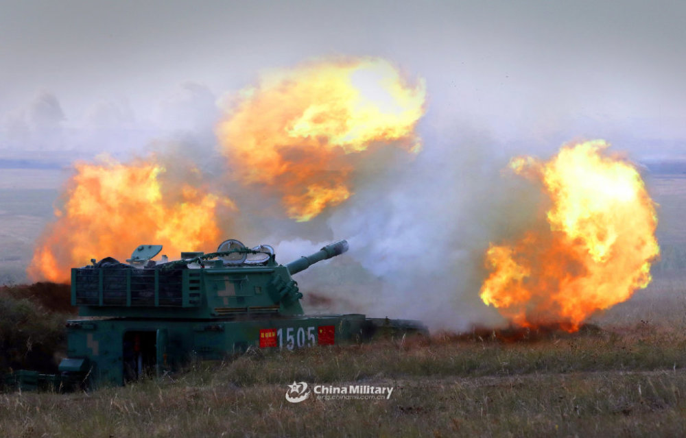 中俄联军空地协同轰6k地毯式轰炸别害怕这只针对恐怖分子