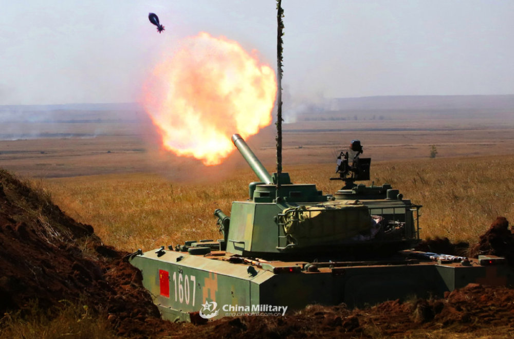 中俄联军空地协同轰6k地毯式轰炸别害怕这只针对恐怖分子