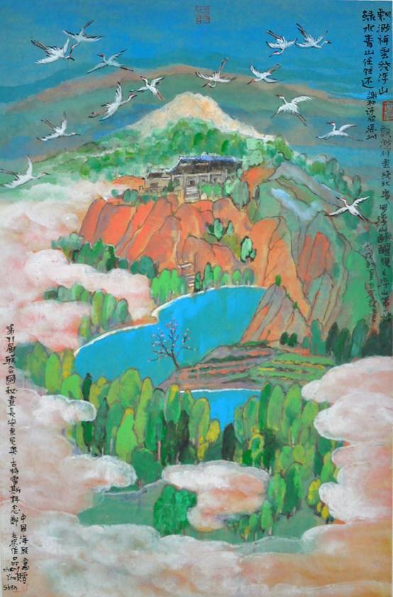 中国人民大学画院郑友深工作室师生广东罗浮山创作记(—)