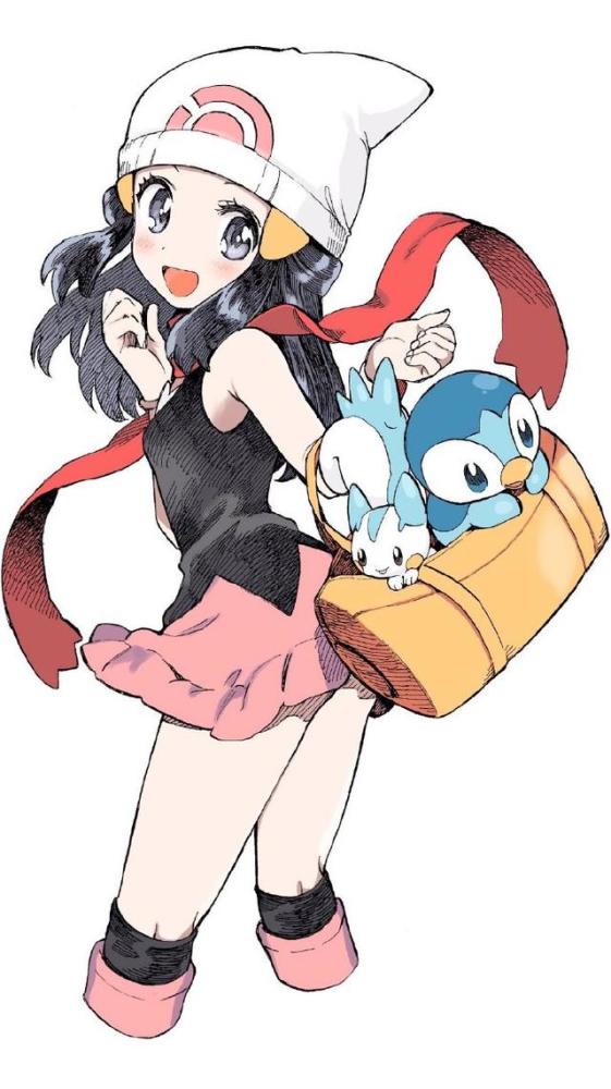 同人画师笔下那些宠物小精灵中的可爱女孩子