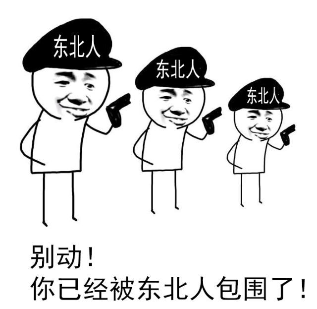 别动!你们已经被东北人包围了!