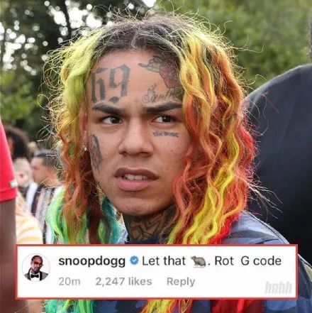 6ix9ine连续供出cardib沃尔等人ti却说他不会有事