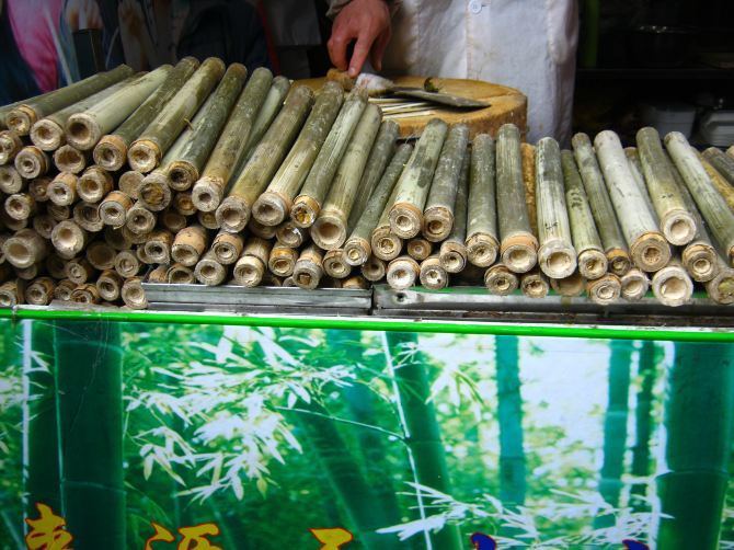 西游记中的奢侈美食竹子加水果网友果然有钱
