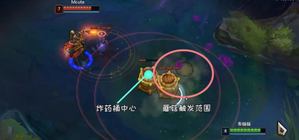 提莫的蘑菇天敌出现,不管你一个位置放几个蘑菇,直接一桶搞定