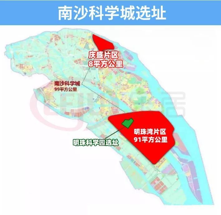 雲埔工業區,東區,廣石化以及蘿崗街水西村的部分山體劃入了科學城的