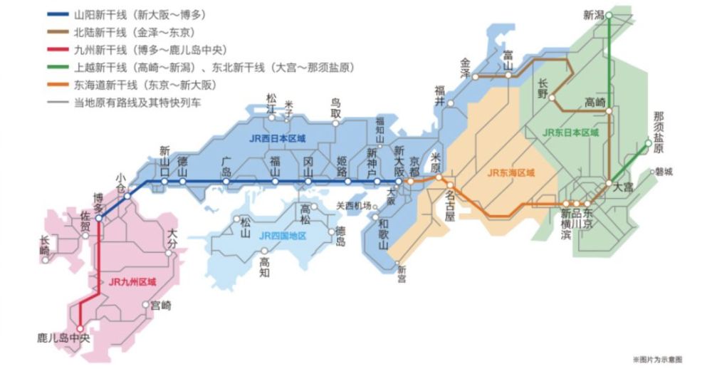 看完这份交通攻略 西日本从此横着走