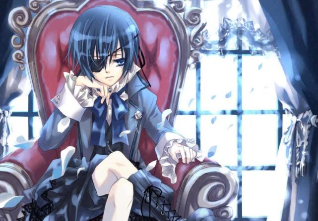 《黑执事》 夏尔·凡多姆海恩小时候,家人被杀害,自己被黑弥撒教徒关