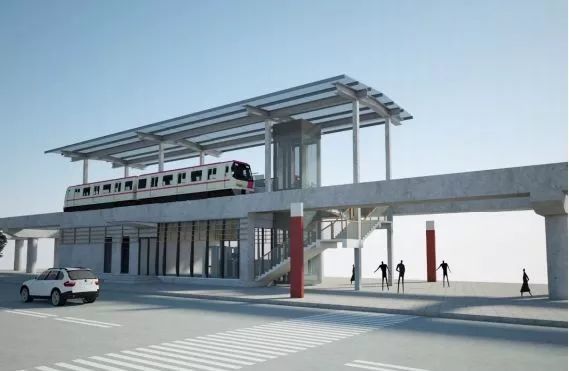 大王山空轨来了!全长8.11公里 设9座车站-长沙楼盘网